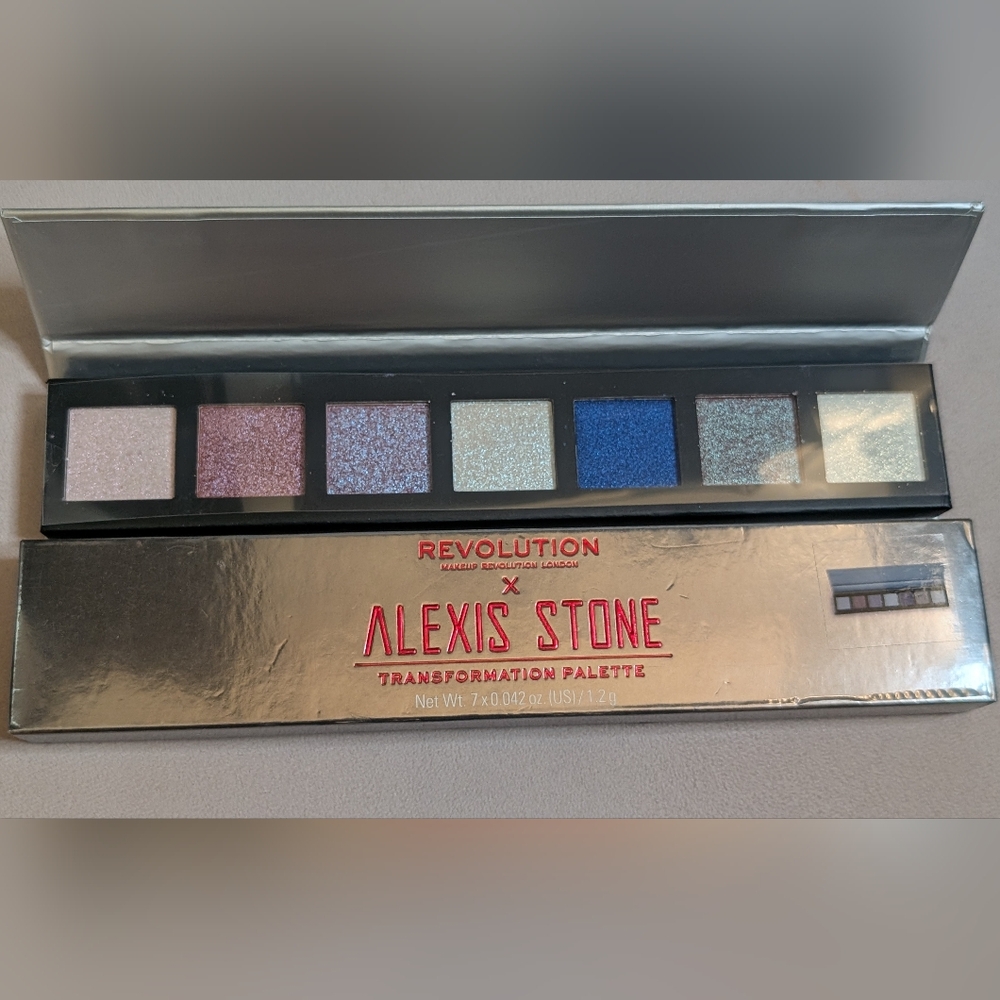 Revolution X Alexis Stone Transformation Pallete Eyeshadow New In Box Never Used